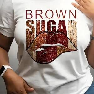 Lip Print T-shirt,