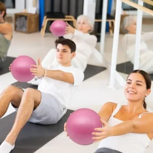 Barre Ball Frosted Portable Gymnastics Ball